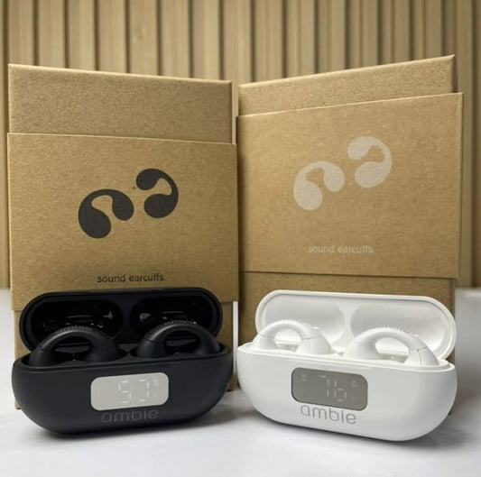 AUDIFONOS AMBIE CON PANTALLA