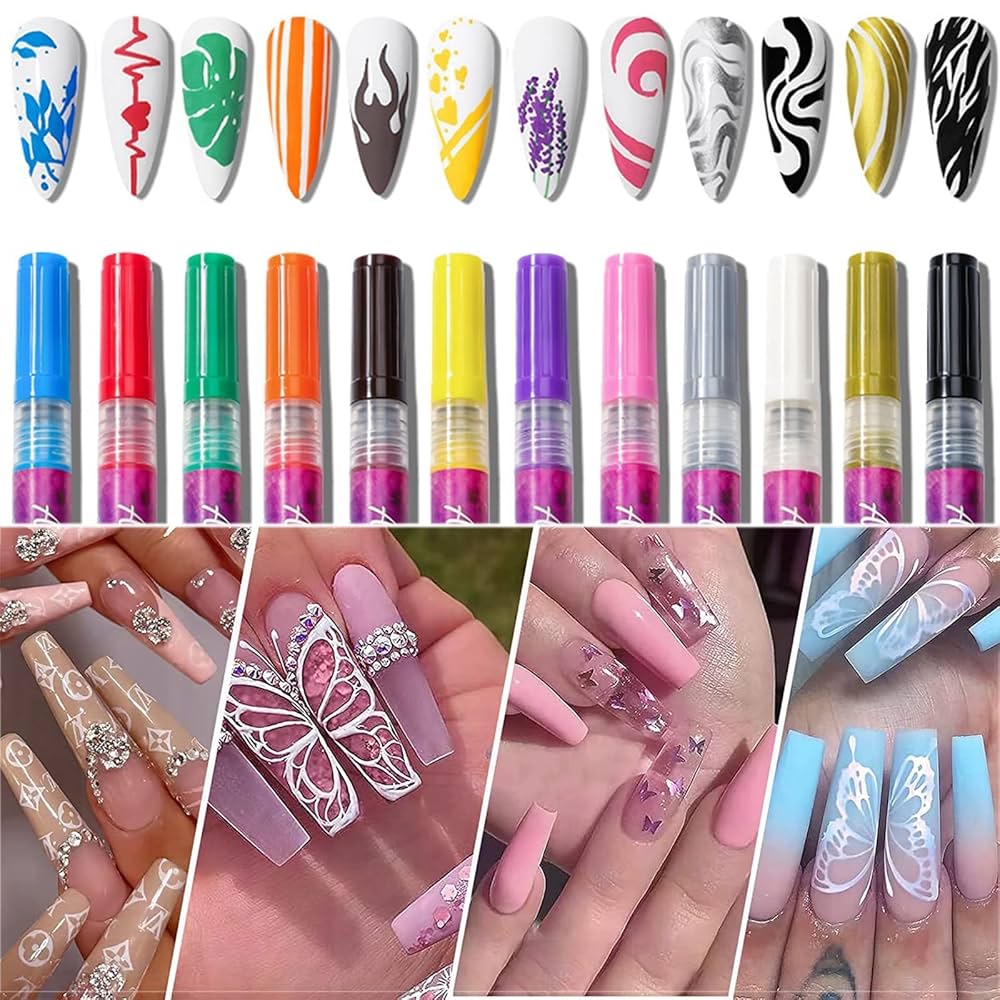 💅🏻Marcadores de uñas x12💅🏻